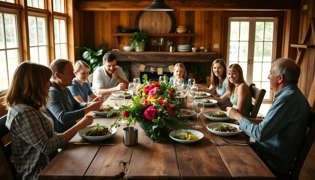 farm-to-table family dining