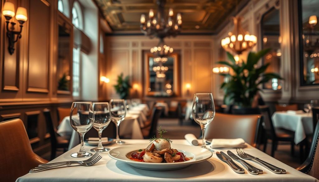 fine dining French cuisine