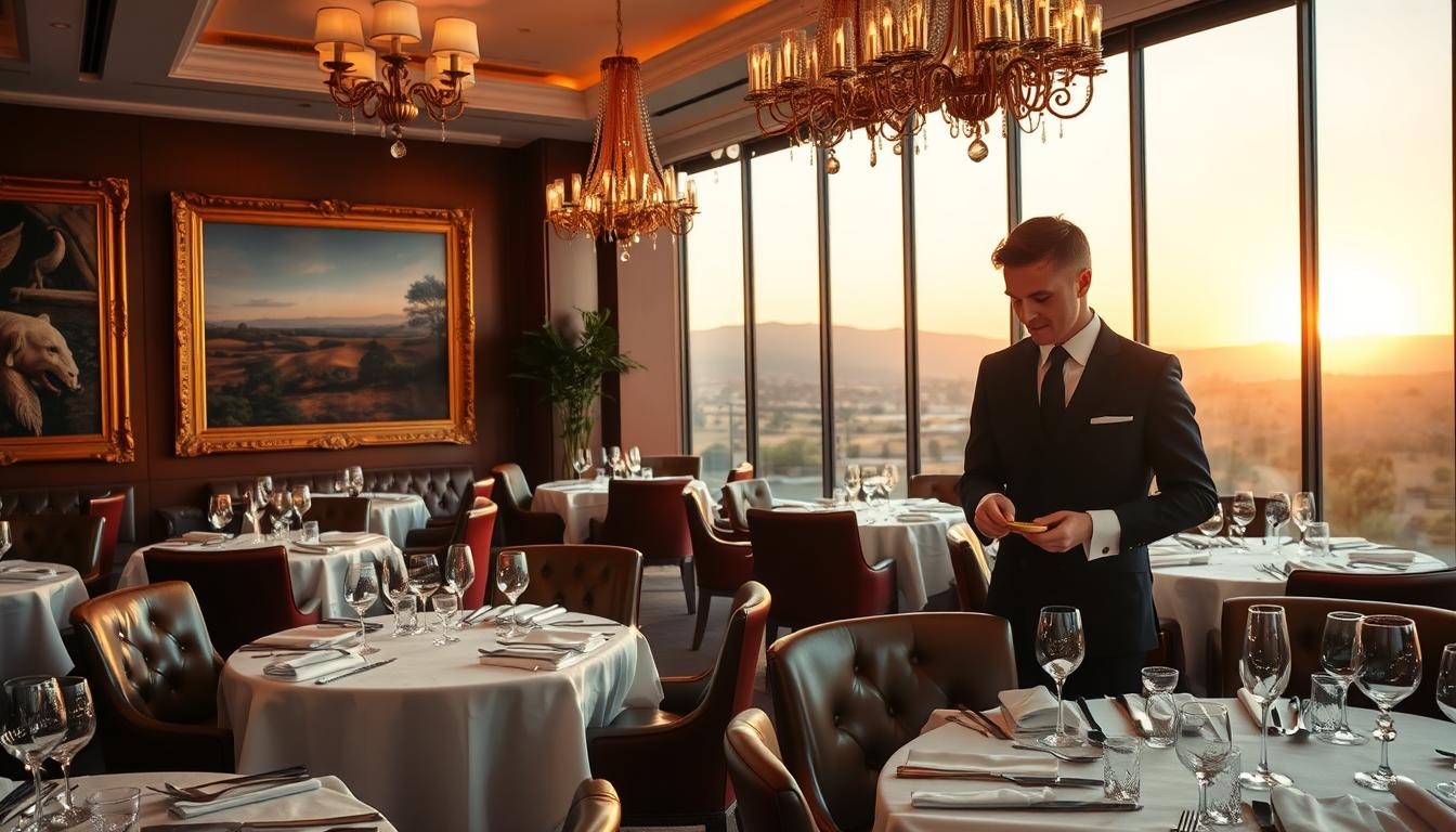 fine dining restaurant california