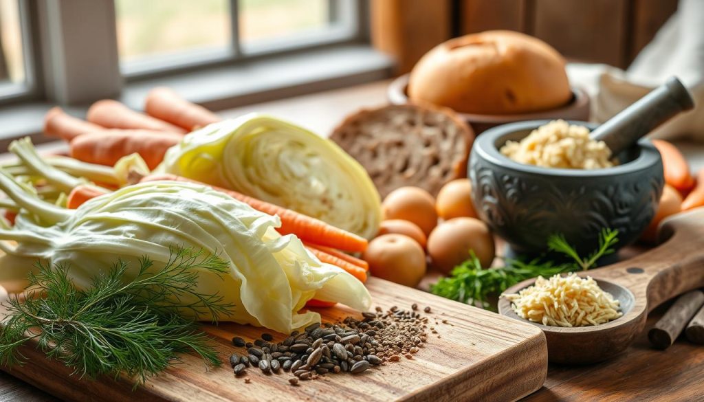 fresh ingredients German cuisine