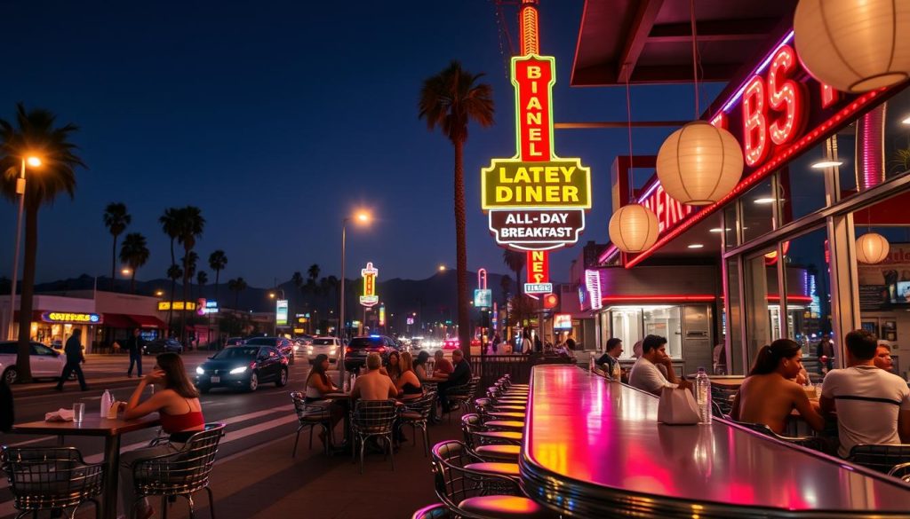 late night dining California