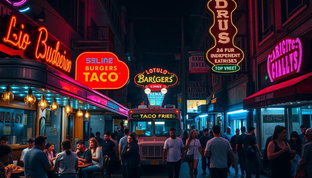 late night food spots California