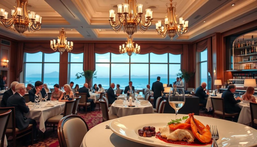 luxury dining experience California