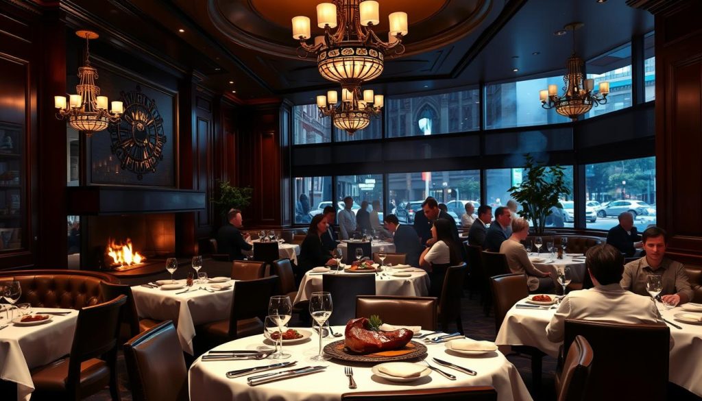 luxury steakhouse in Los Angeles