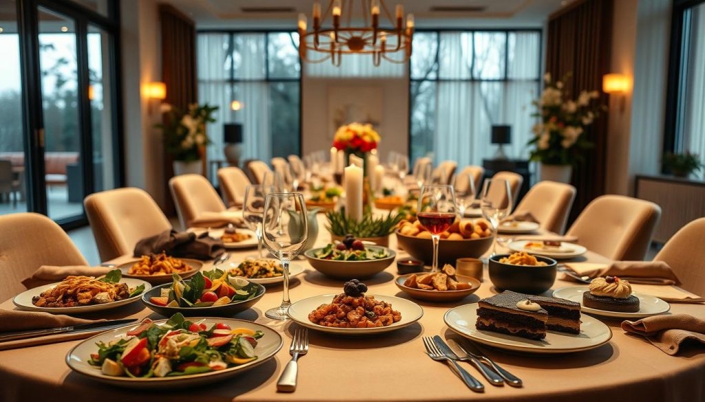 luxury vegan dining