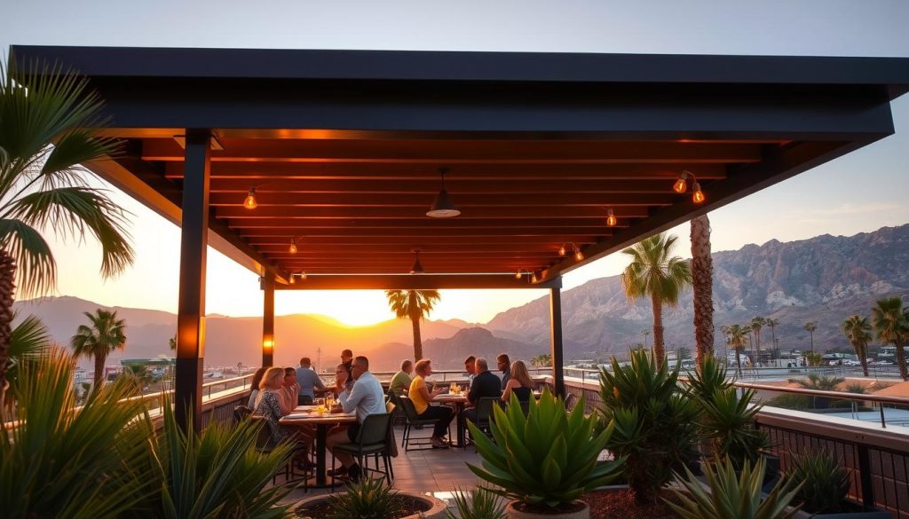 rooftop restaurant california