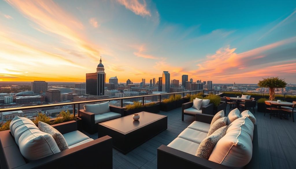scenic rooftop view