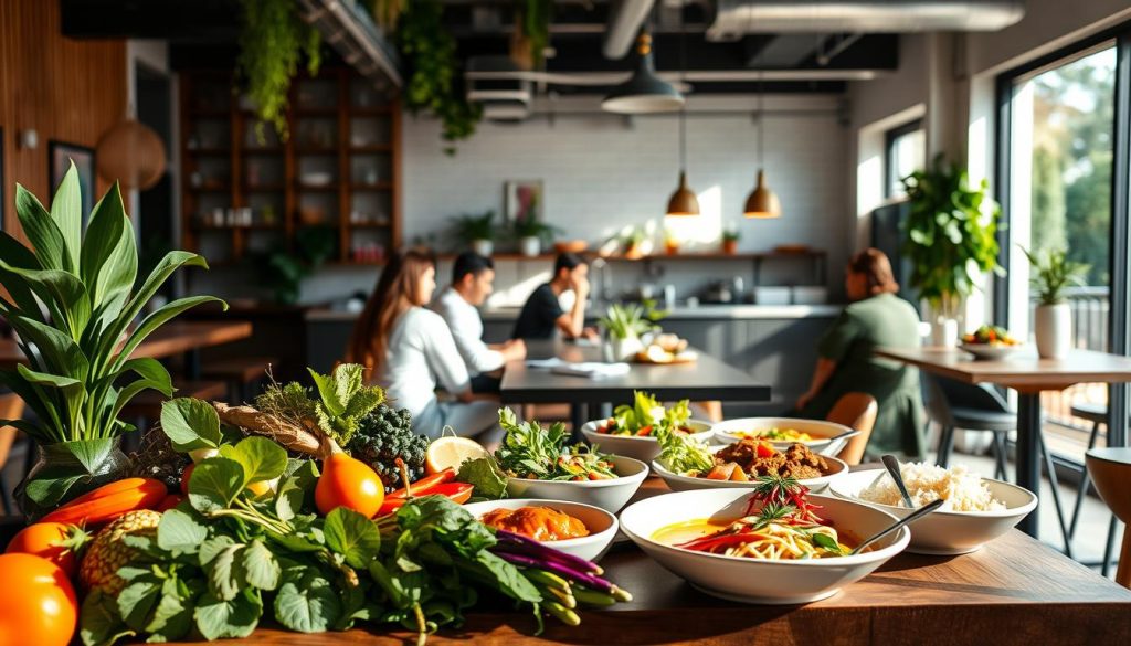 vegetarian Thai cuisine California