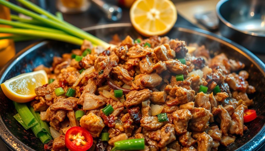 Sizzling Sisig